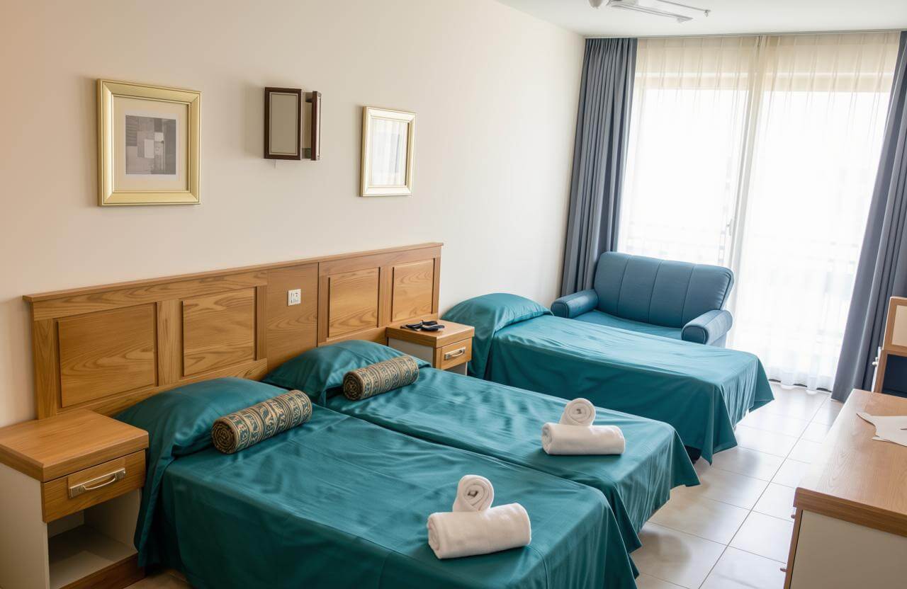 Hotel Room Beds